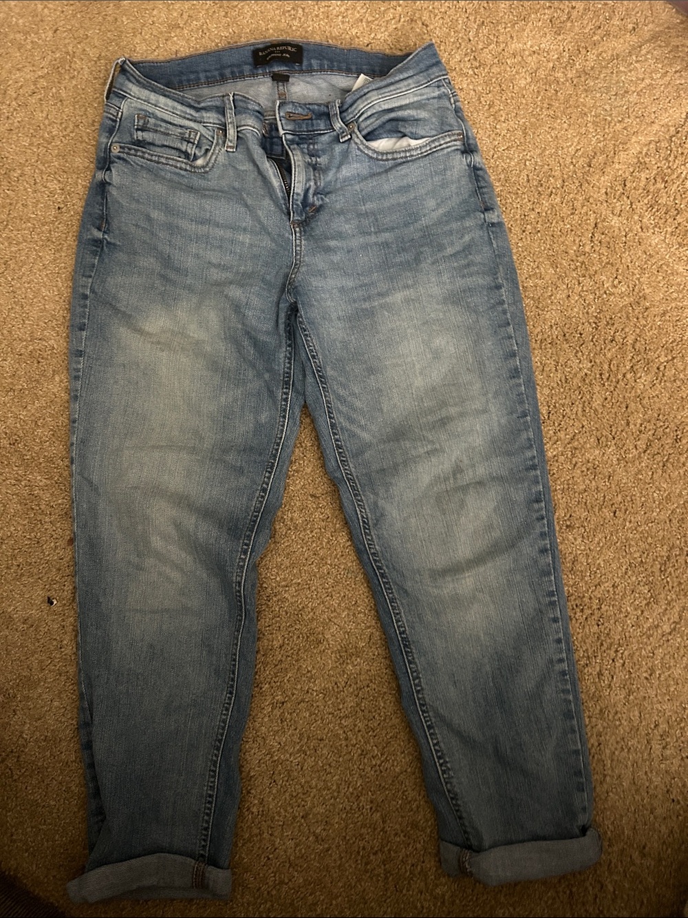 Banana Republic Light Blue Boyfriend Jeans